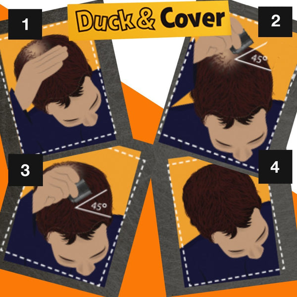 Groomarang Duck & Cover Professional Keratin Hair Building Fibres 28g 8