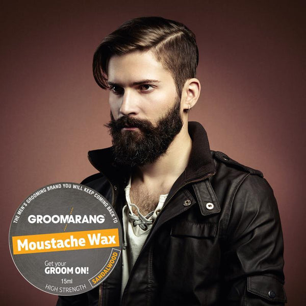 Groomarang Sandalwood Moustache Wax 15ml 5