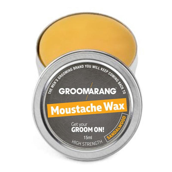 Groomarang Sandalwood Moustache Wax 15ml 1