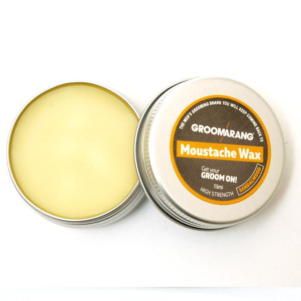Groomarang Sandalwood Moustache Wax 15ml 2
