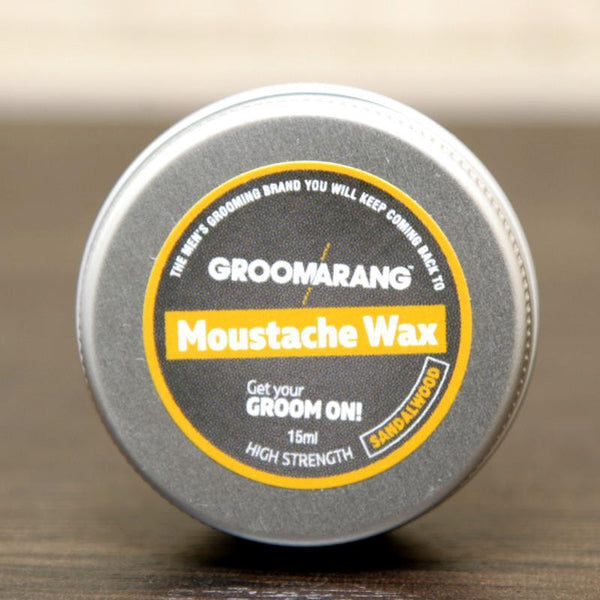 Groomarang Sandalwood Moustache Wax 15ml 3