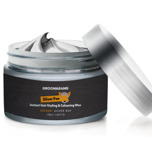 Groomarang Silver Fox Instant Hair Styling & Colouring Wax 2