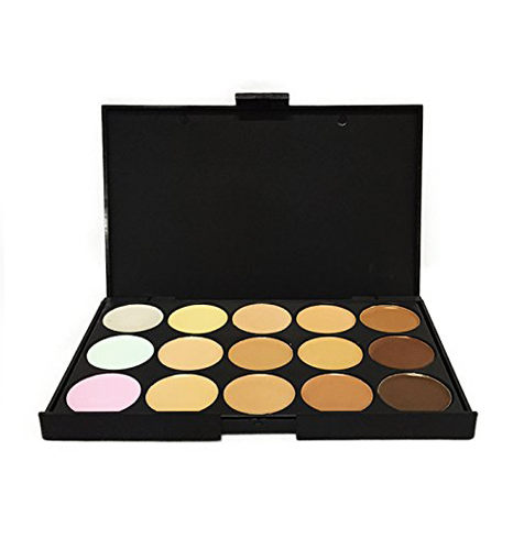 15 Shades Colour Contouring Concealer Makeup Palette Kit 0