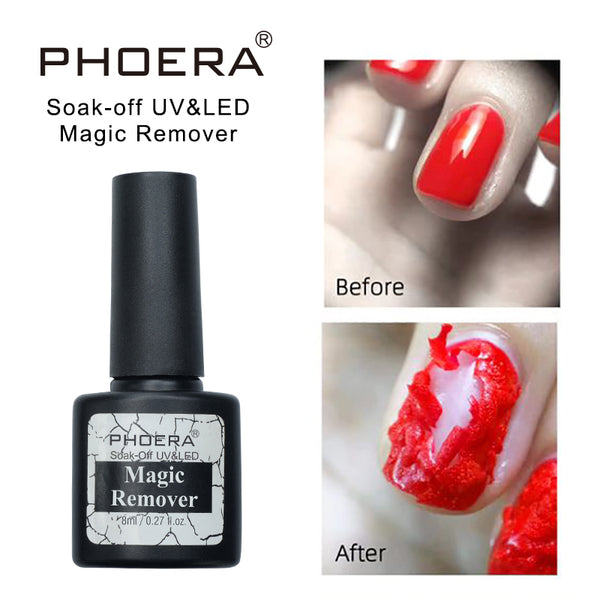 NEW Phoera Magic Burst Nail Gel Remover 3