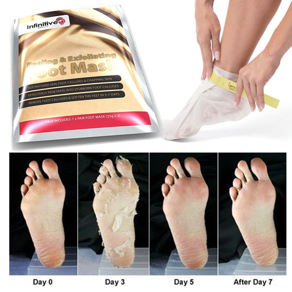 Infinitive Beauty Exfoliating Foot Mask 2