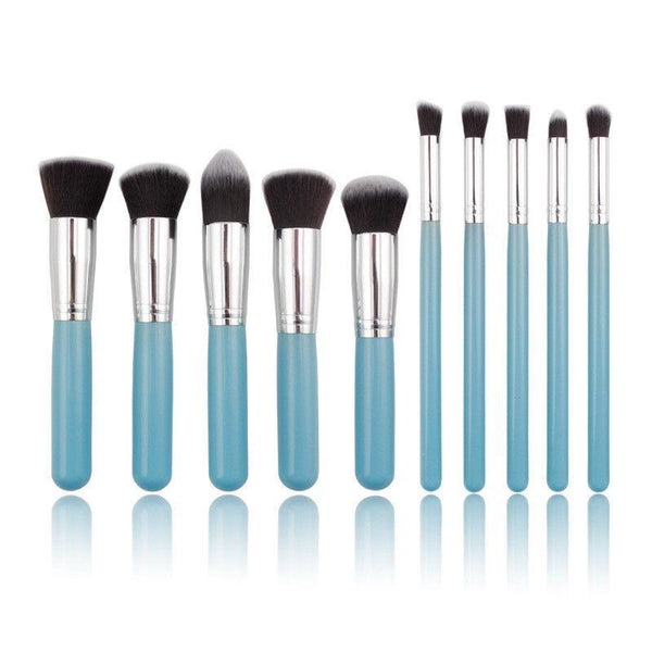 Glamza Blue Brush Set 10pc 1