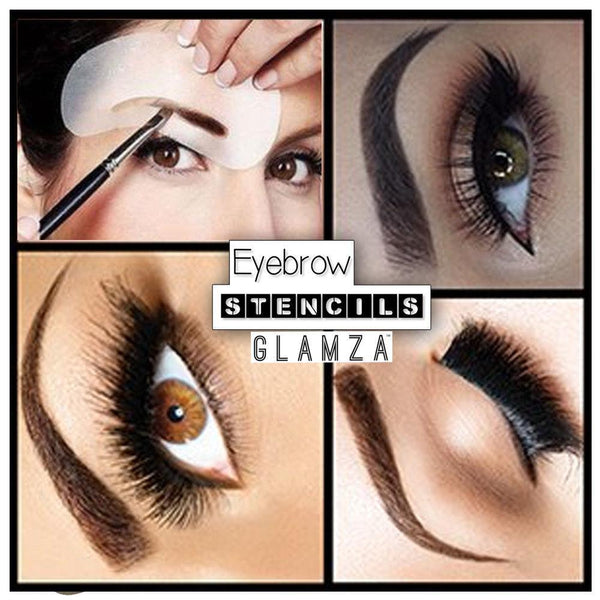 Glamza Eyebrow Stencils (3 Pack) 5
