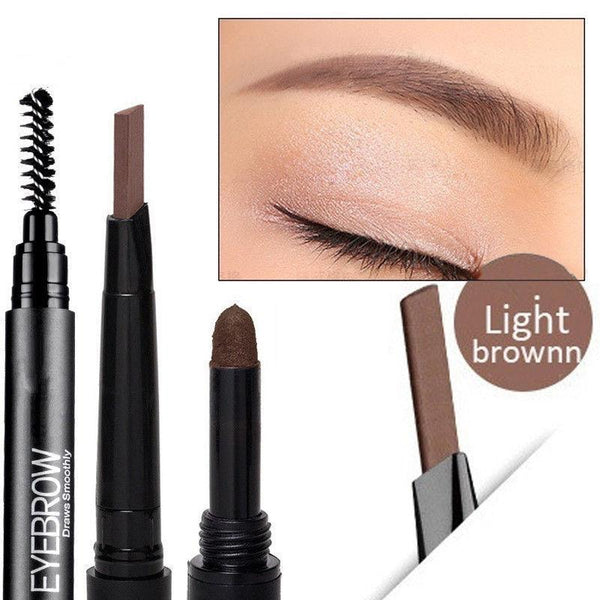 Glamza 3 in 1 Eyebrow Fork Liner Pen 2