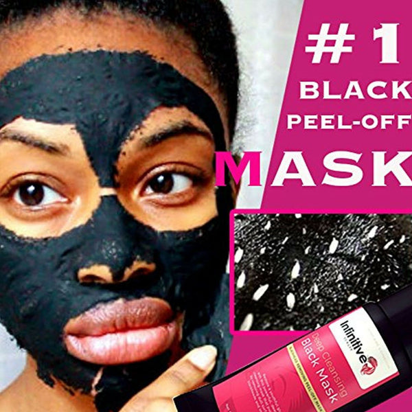 Infinitive Beauty Charcoal Blackhead Black Peel Mask & Teeth Whitening Powder 2