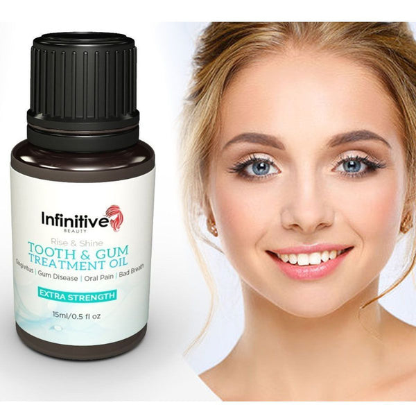 Infinitive Beauty Rise & Shine Extra Strength Tooth and Gum Treatment Oil 7