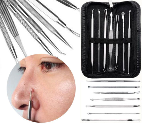 7pc Blackhead Pimple Tool Kit 7