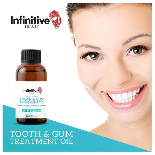 Infinitive Beauty Rise & Shine Extra Strength Tooth and Gum Treatment Oil 0