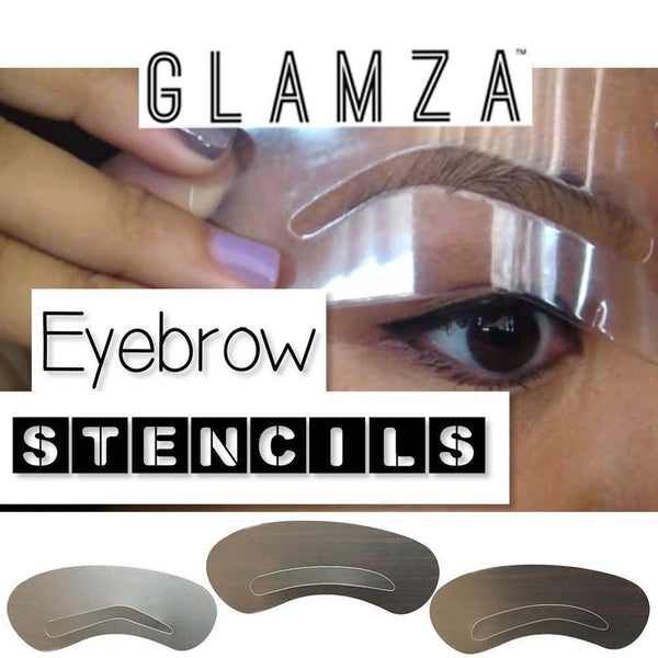 Glamza Eyebrow Stencils (3 Pack) 3