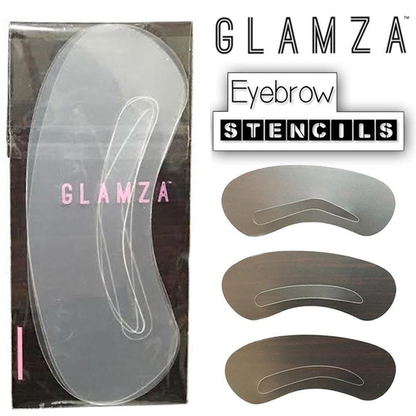 Glamza Eyebrow Stencils (3 Pack) 2