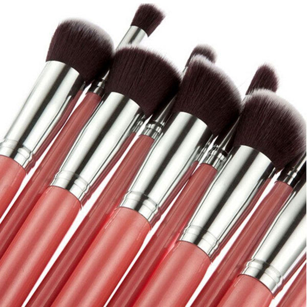 Glamza Pink Brush Set 10pc 4