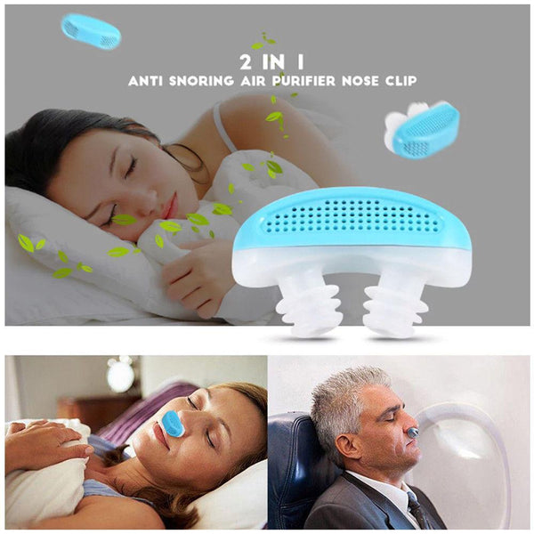 Acusnore Anti Snore Air Purifier Device Sleep Aid 0