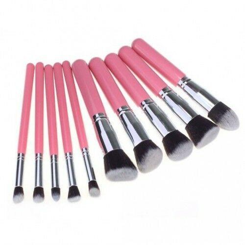 Glamza Pink Brush Set 10pc 3