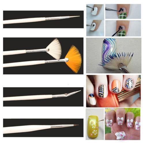 Glamza Nail Art 20pc Dotting & Brush Set 2