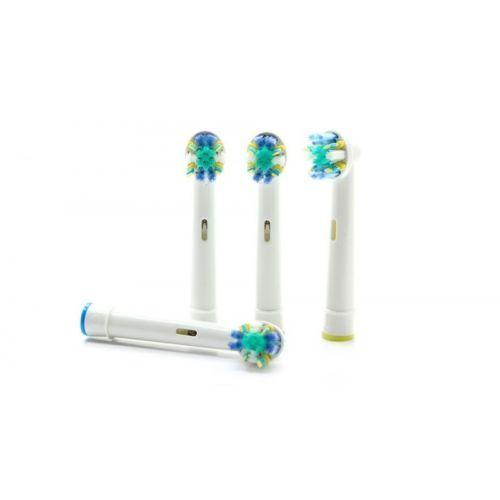 4 New Oral Floss Action B Compatible Electric Toothbrush Replacement Brush Heads 0