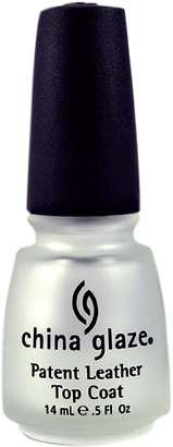 China Glaze Patent Leather Top Coat 0