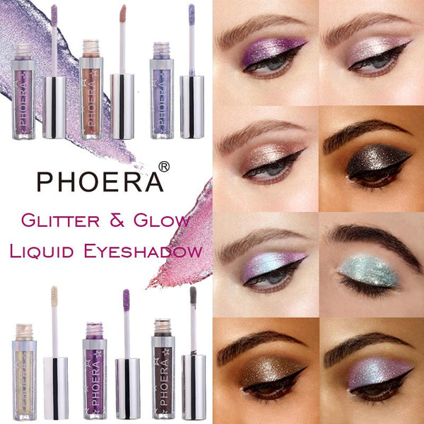 Phoera Liquid Eyeliner Glitter Glow 0