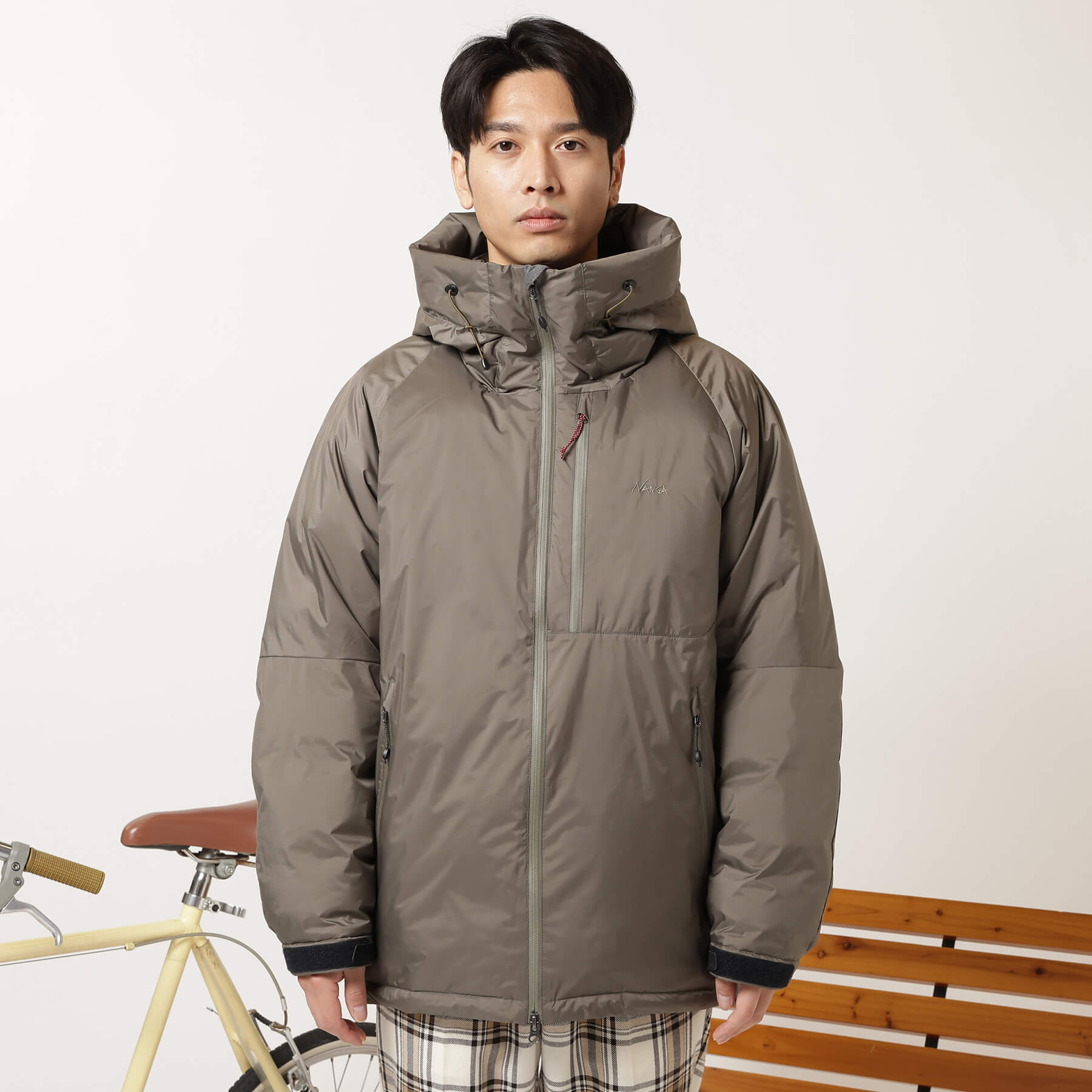 NANGA × WDS AURORA DOWN JACKET﻿ / BLACK