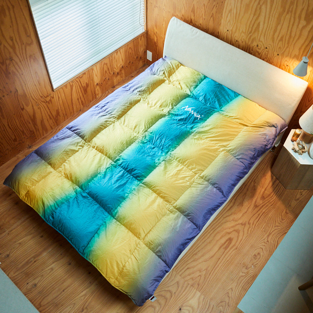 NANGA（ナンガ） DUVET COVER DOUBLE NANGA CUBIC MOUNTAIN D 掛け布団