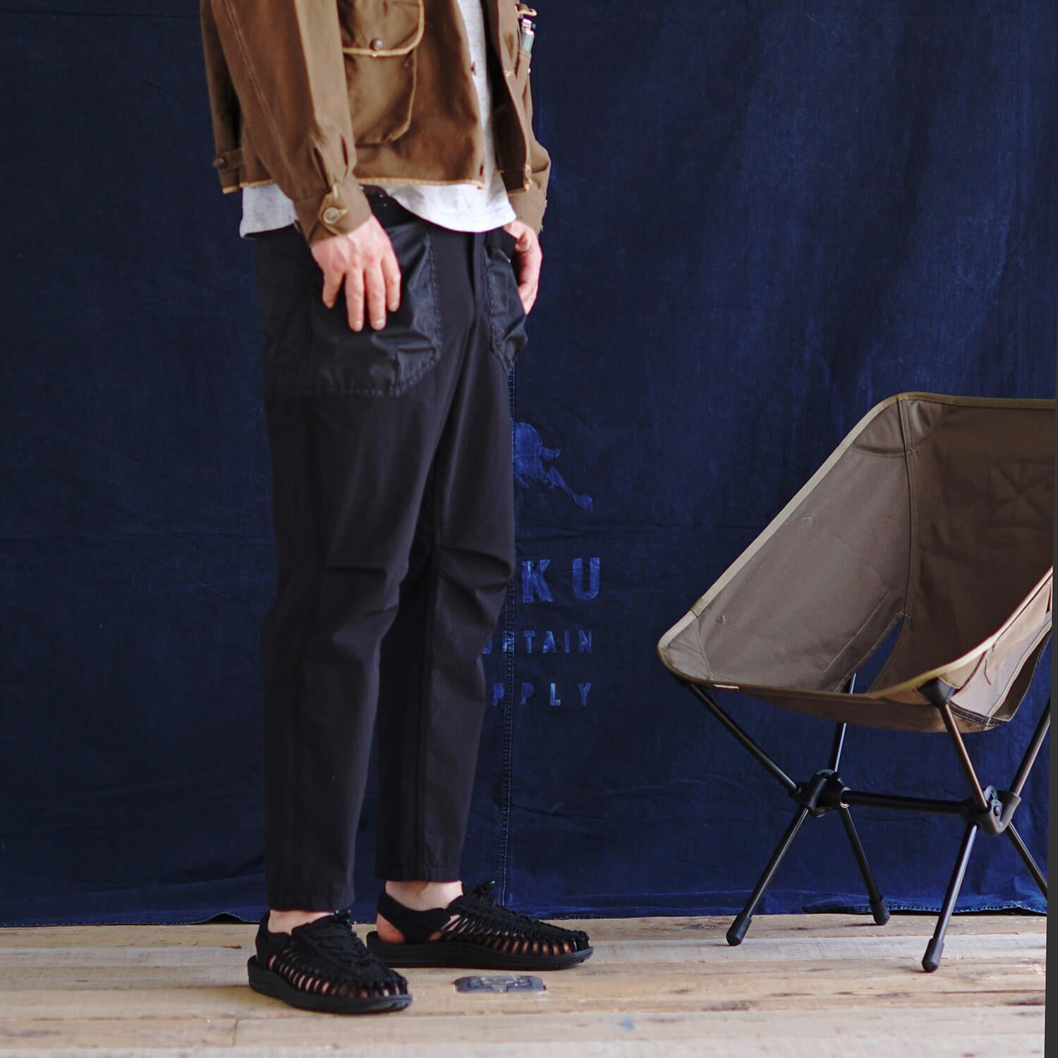 NANGA×H.A.K.U】□HK-S107 CHILLOUT TAPERED | fpfs.com.py