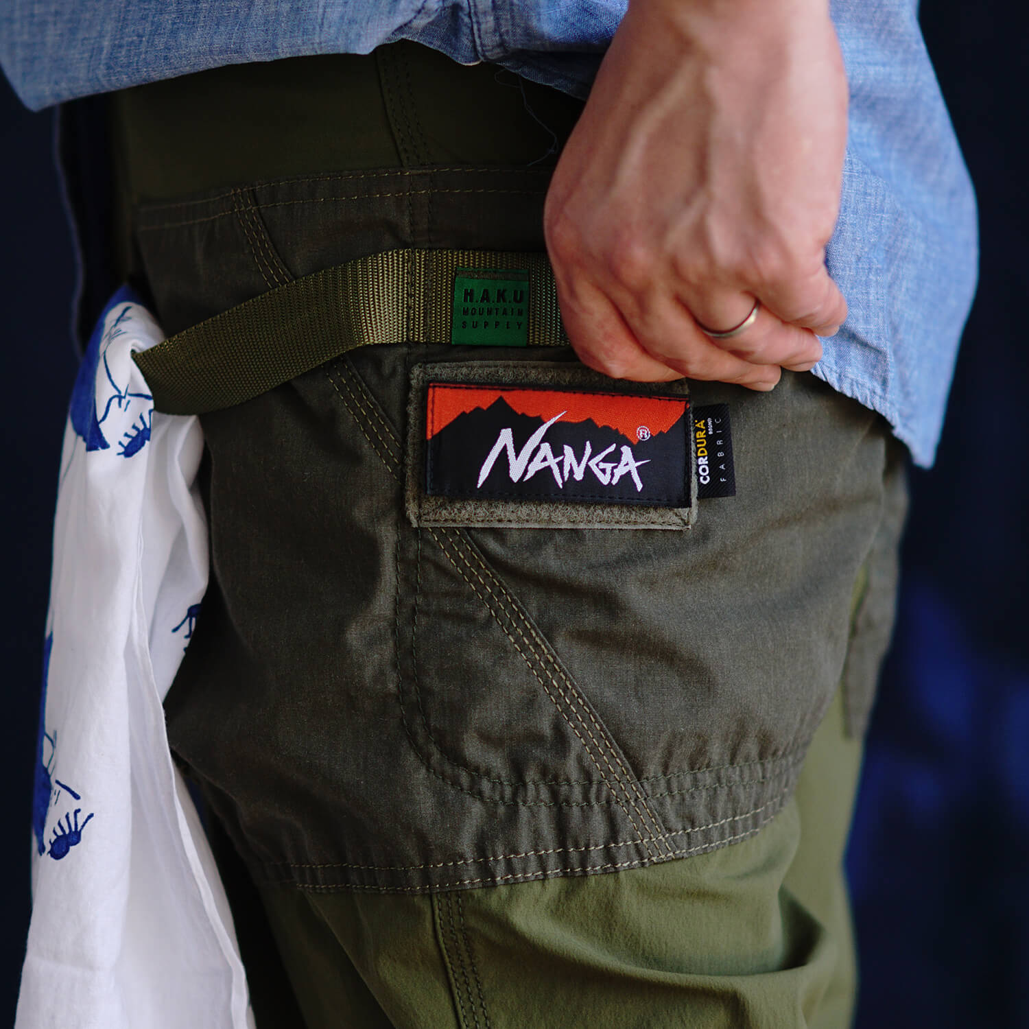 新品　NANGA × H.A.K.U CHILLOUT TAPERED