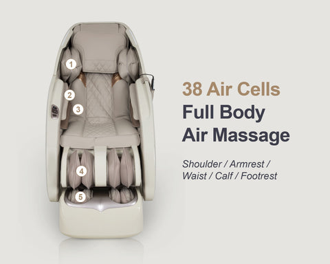 Osaki OS-Pro 3D Tecno - 38 Air Cell Full Body Air Massage