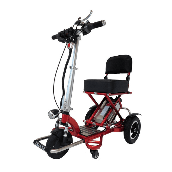 Enhance Mobility Triaxe Sport Foldable Scooter Red / Manufacture's Warranty + $0.00 / No additional option + $0.00