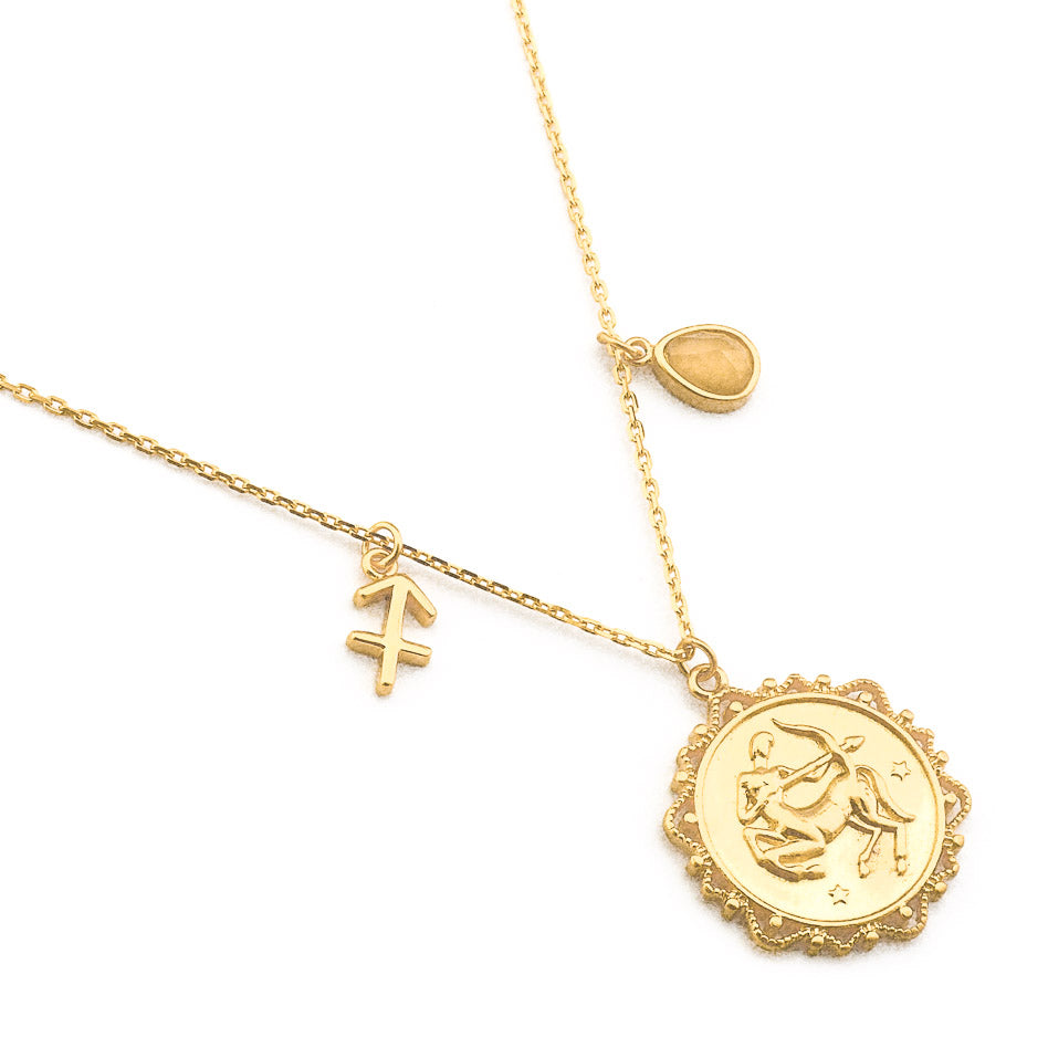 tai | zodiac charm - necklace - KISS AND MAKEUP