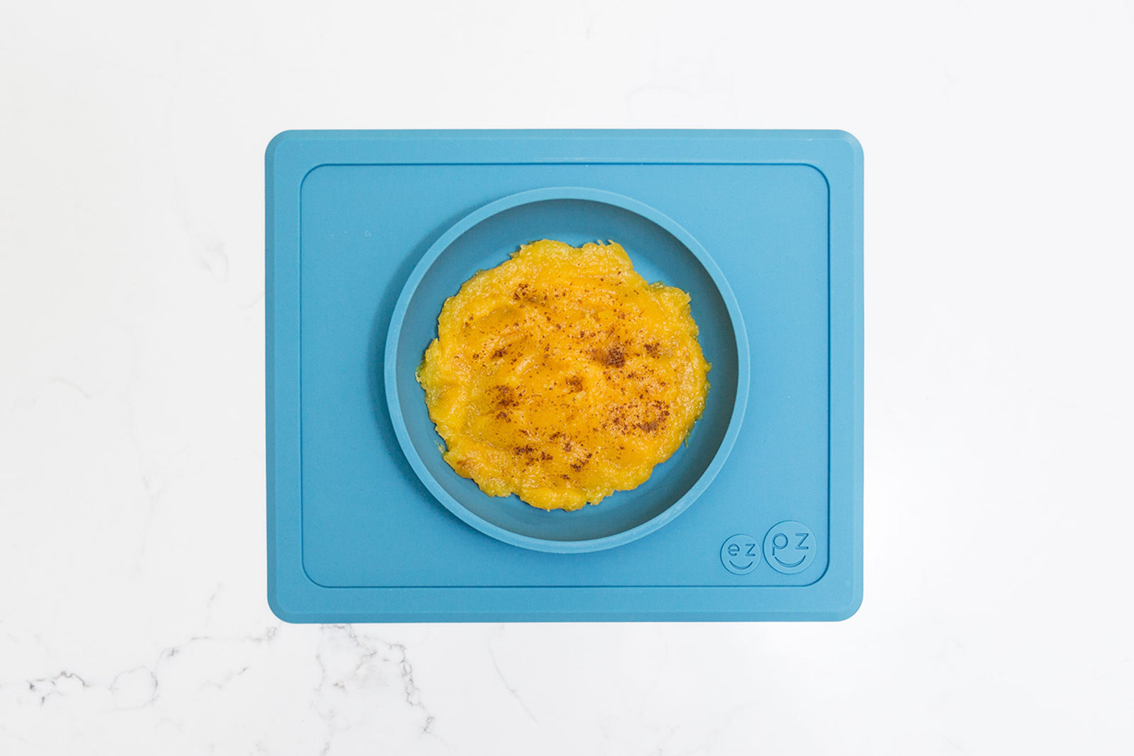 Roasted Cinnamon Acorn Squash with Coconut Butter & Raisins For Babies: BLW