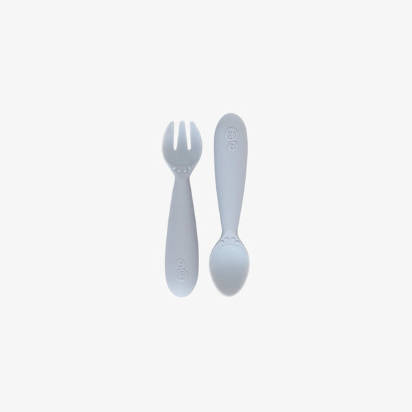 Mini Utensils by ezpz / The Original All-In-One Silicone Plates & Placemats that Stick to the Table