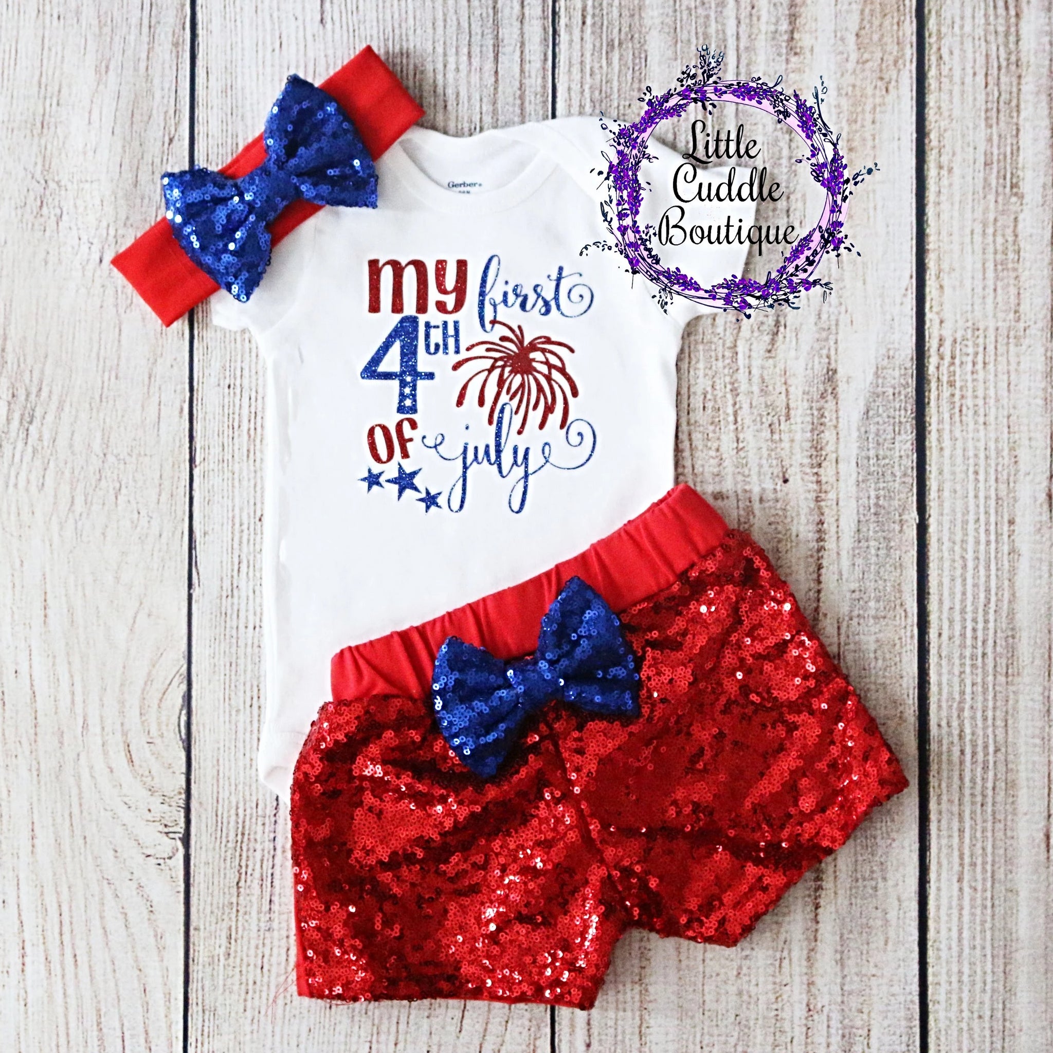 my first fourth of july outfit girl