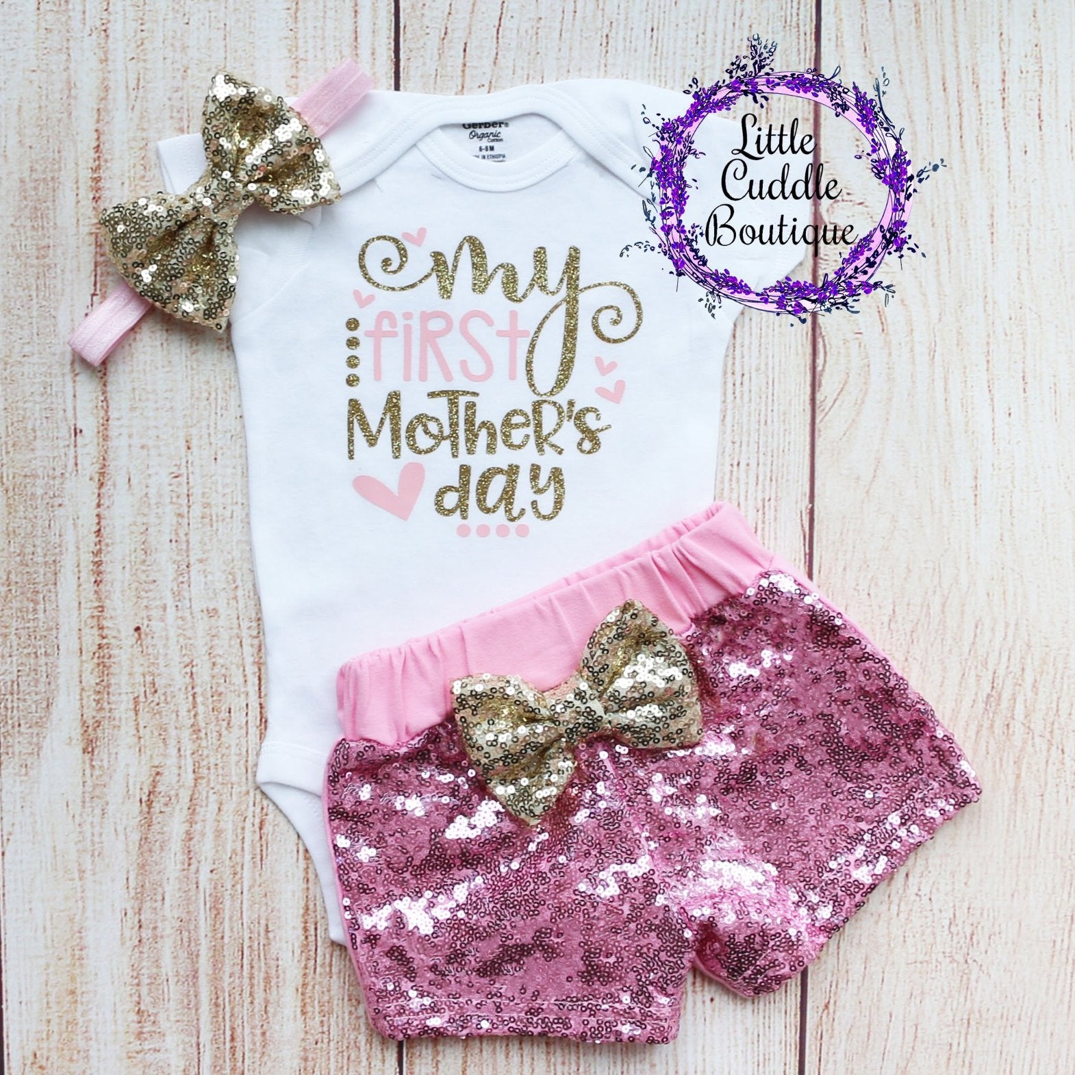 baby's first mother's day outfit