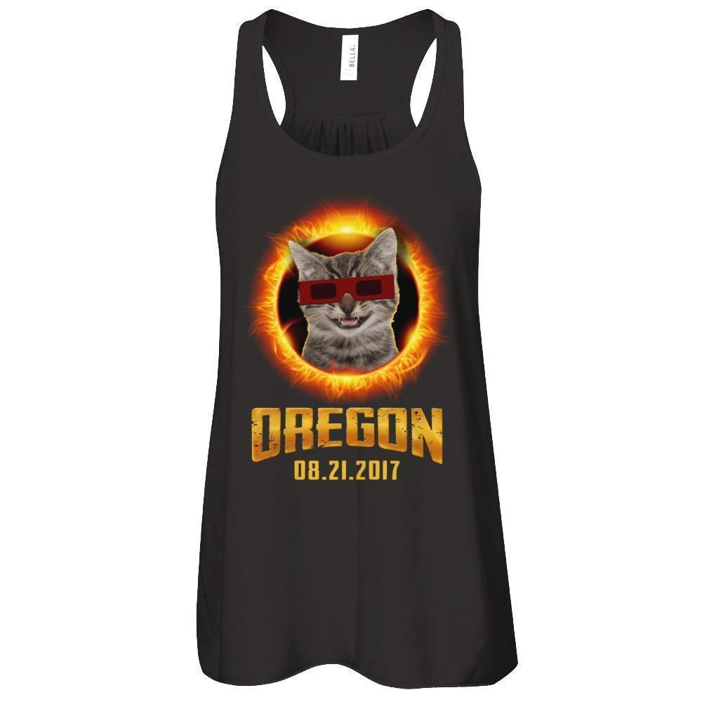 Limited Cat Is Watching Oregon Total Solar Eclipse 2017 Shirts