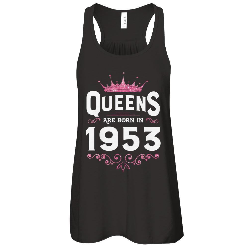 Trending Queens Are Born In 1953 Birthday Shirts