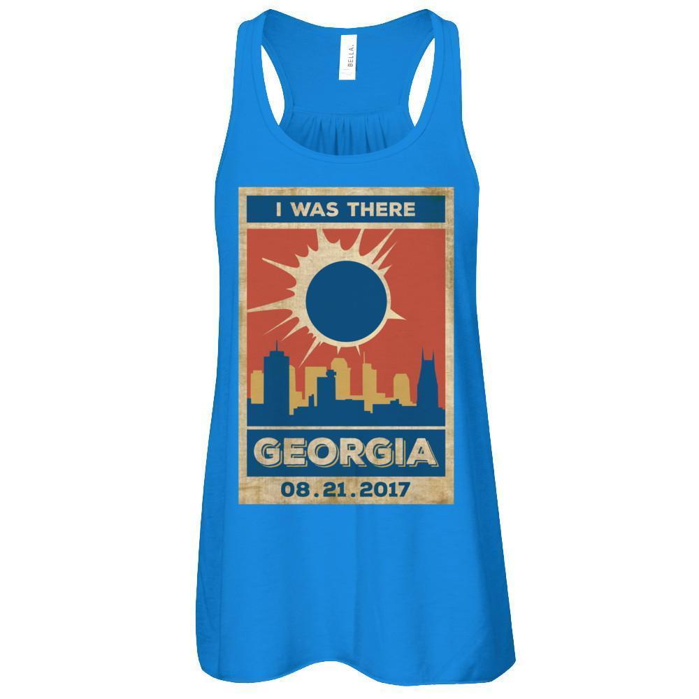 Spectacular Vintage Georgia I Was There Solar Eclipse 2017 Shirts