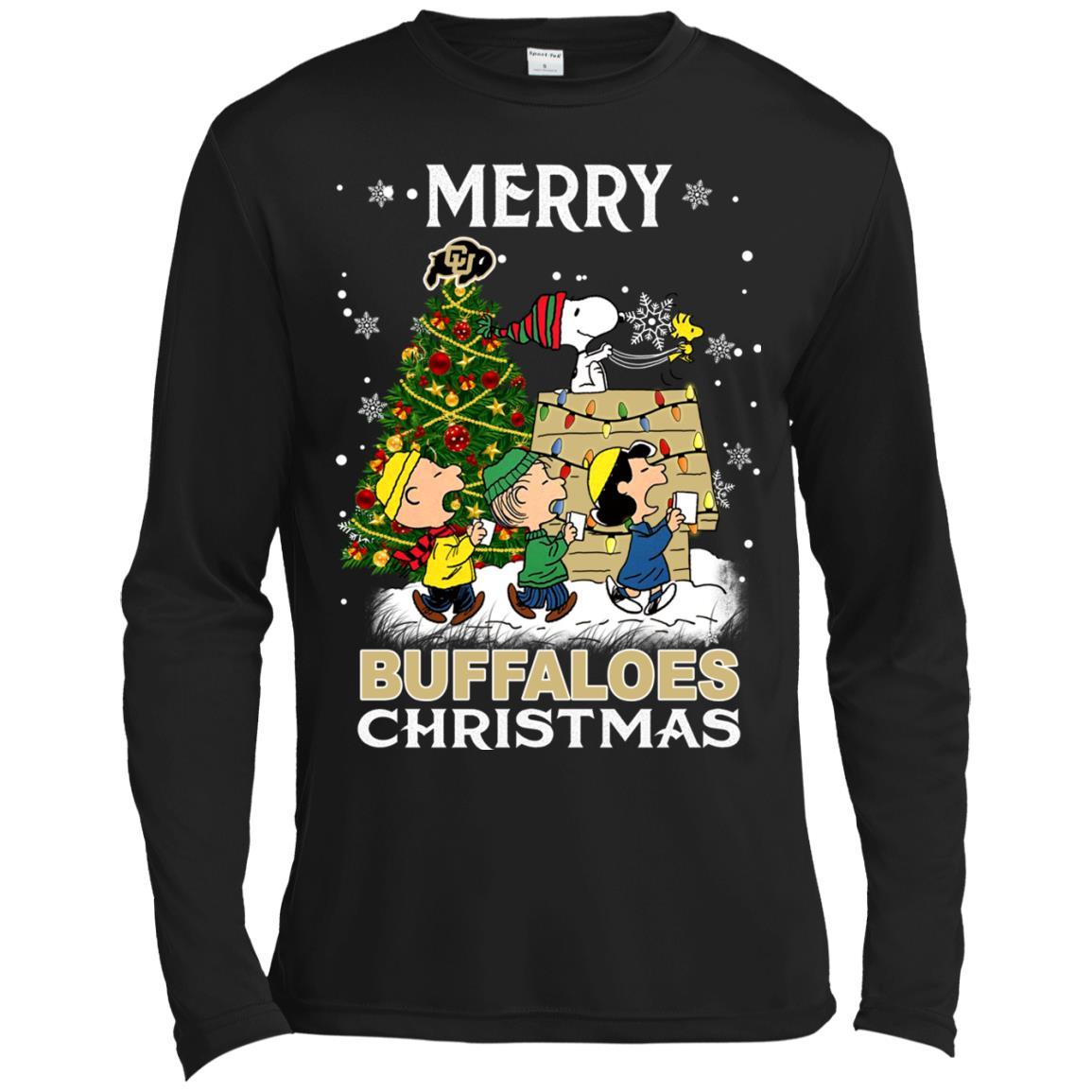Shirt Colorado Buffaloes Snoopy And Friends Merry Christmas Premium T-shirt