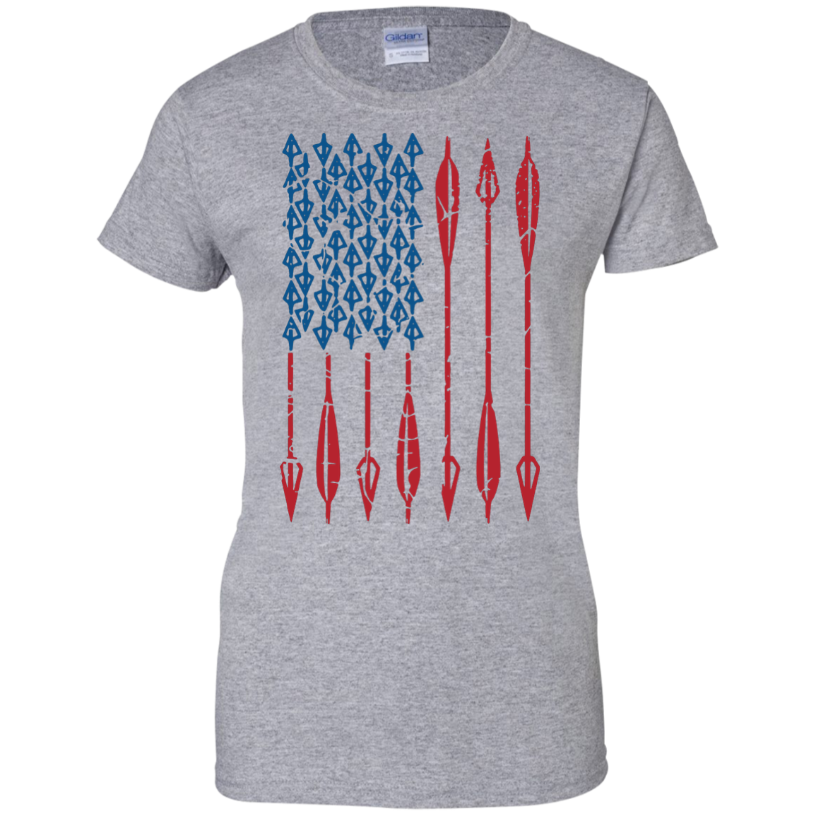 Check Out This Awesome Ary Usa American Flag Arrows Shirt ~ Hunting Bow Arrows T-shirt - Teeever.com