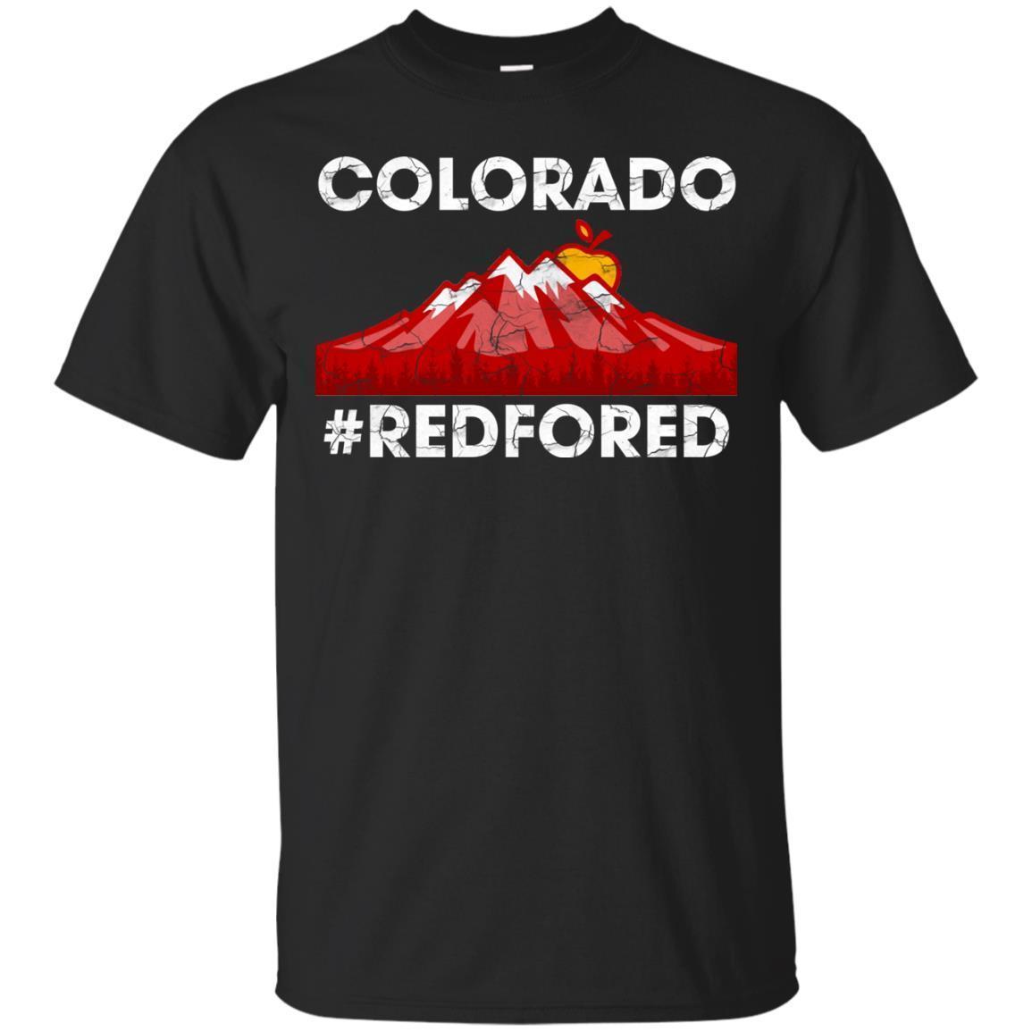 Get Here Red For Ed Colorado Tea Protest Walkout Unisex T Shirt