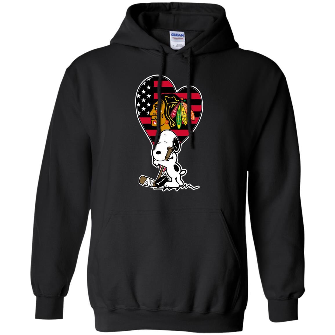 Shirt Chicago Blackhawks Snoopy Hockey Sports Shirts