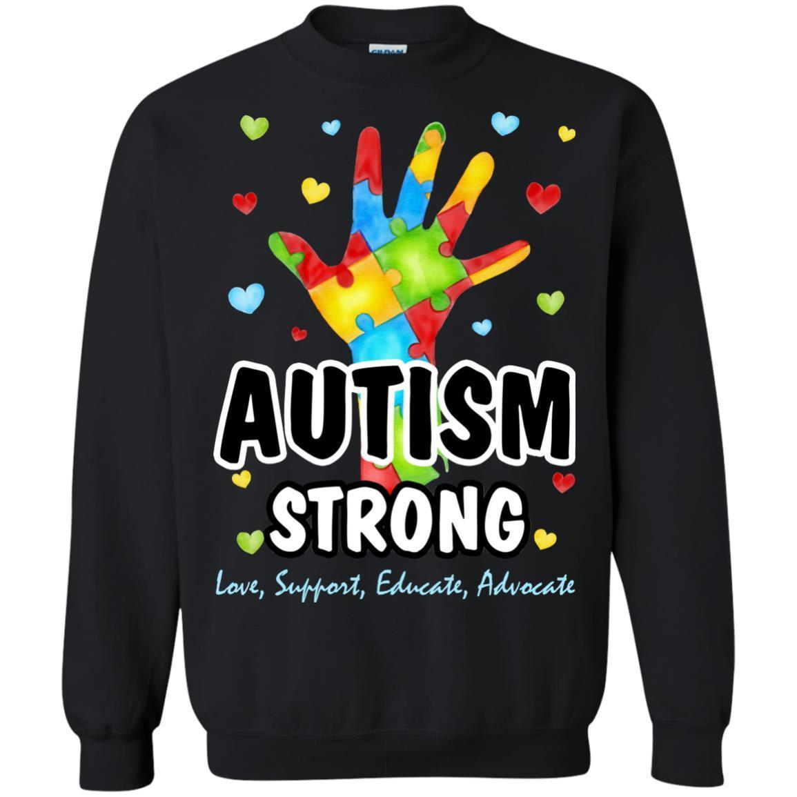 Shop Autism Awareness Autism Strong T Shirt