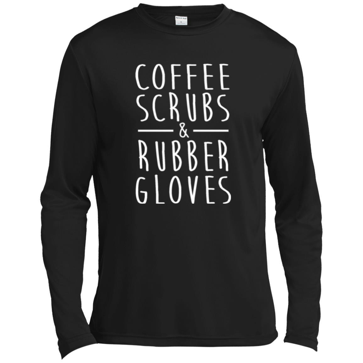 Fortuitous Coffee Scrubs And Rubber Gloves Funny Proud Nurse Gift Shirt
