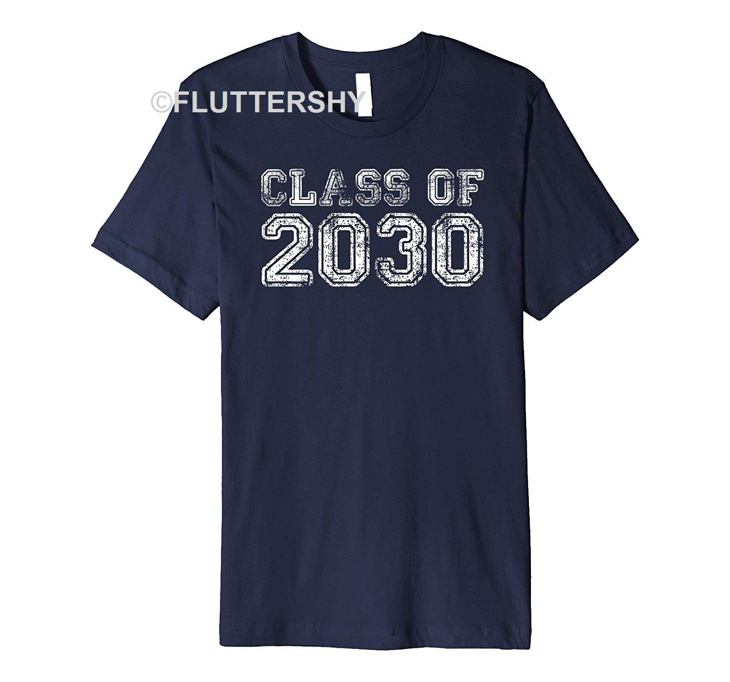 Incredible Cover Your Body With Amazing Class Of 2030 - Vintage/retro Future Graduate Shir