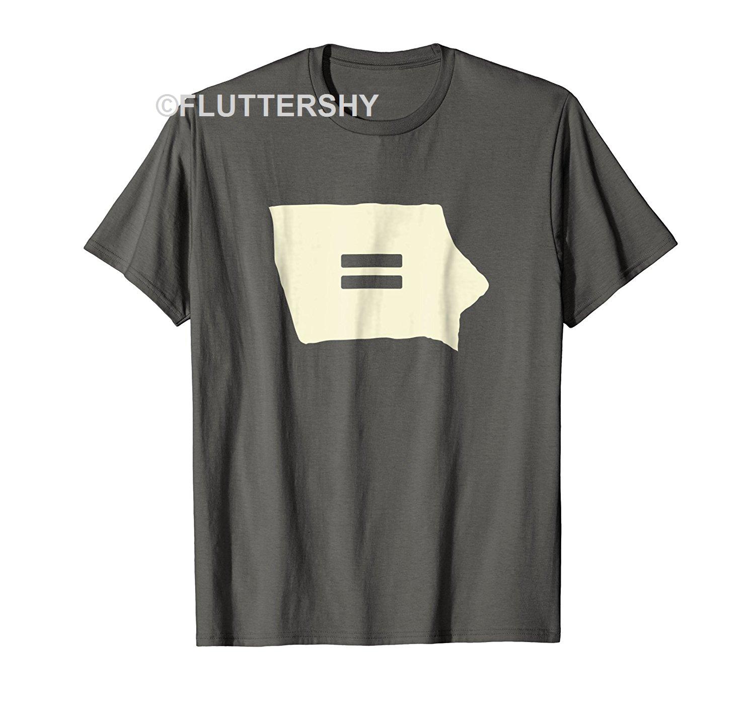 Fantastic Discover Cool Iowa Gay Pride Equal Rights T-shirt