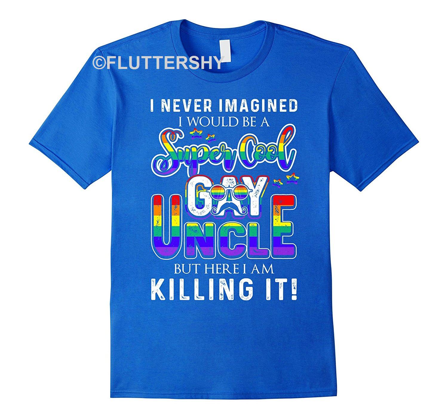 Amazing Shirt Discover Cool S Never Imagined Super Cool Gay Uncle Lgbt Pride Shirt