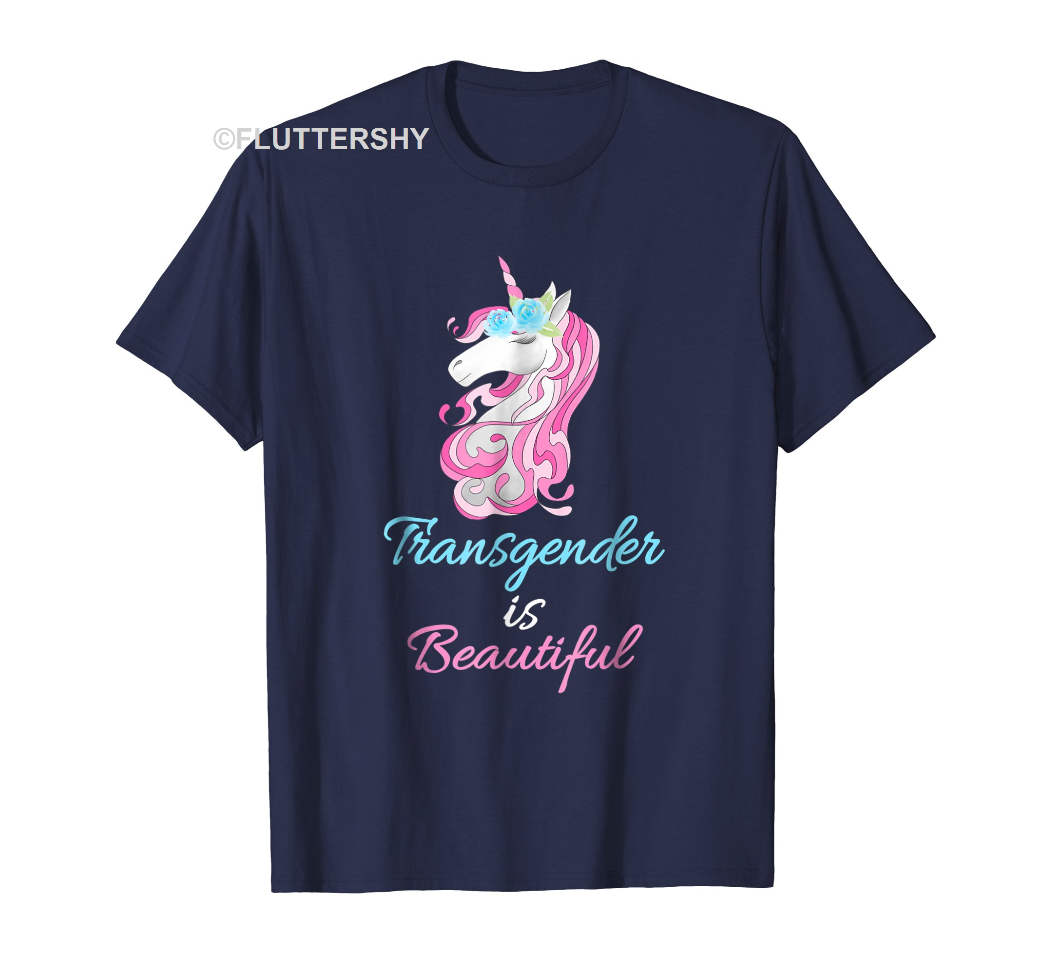 Blithesome Transgender Is Beautiful Unicorn-lgbtq Trans Pride Shirt