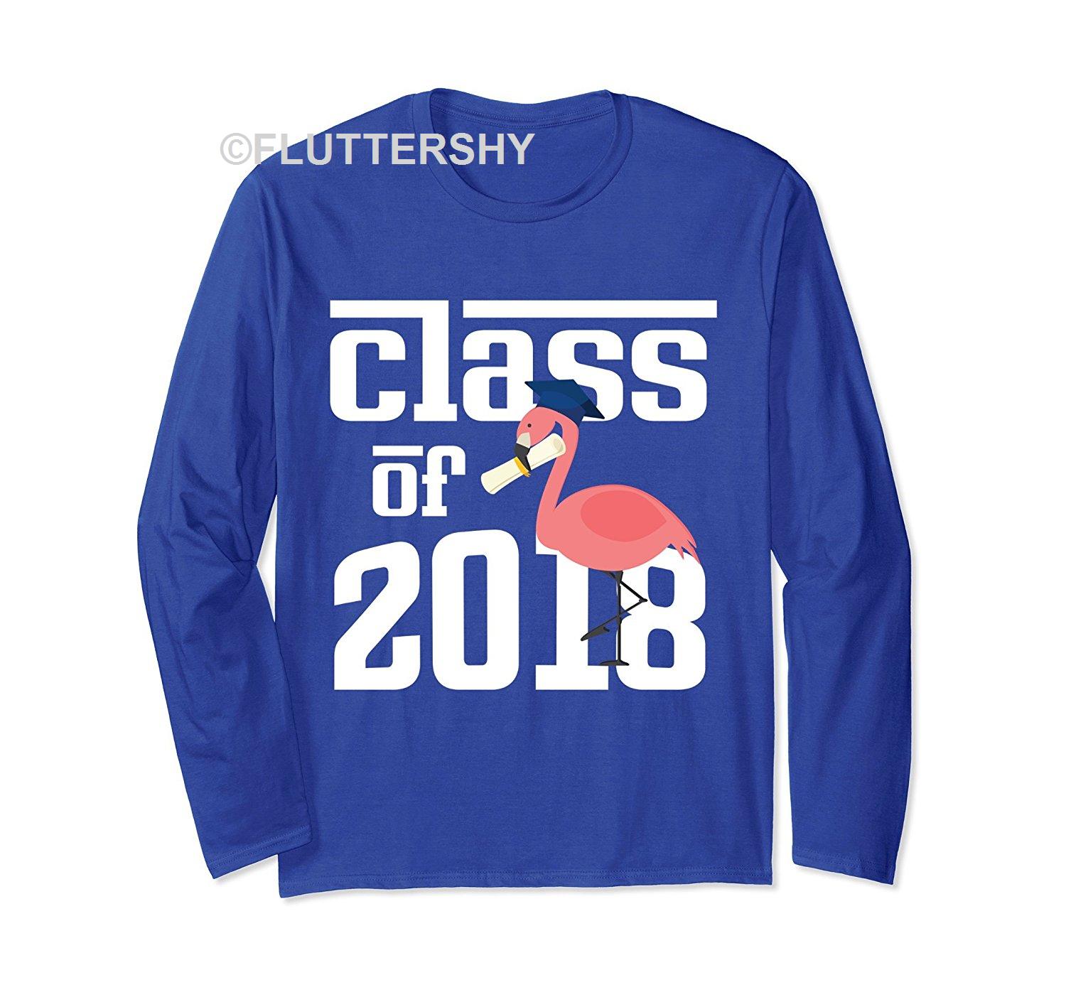 Spectacular Order High School Class Of 2018 Flamingo Graduation Gift T-shirt